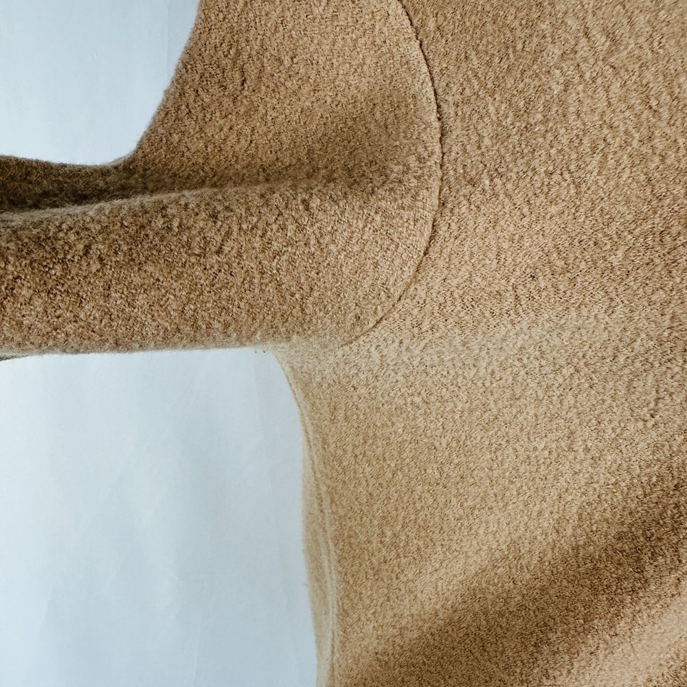 Aritzia Wilfred Banville Sweater Coat Jacket XS Light Beige/Cream Merino Wool - Picture 8 of 12